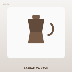 Barista Nord moka lonac 3 šalice