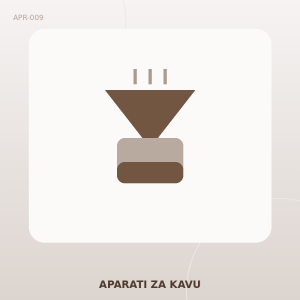 Volta Chemex vrč za filter kavu 6 šalica