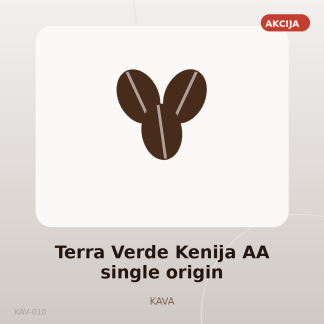 Terra Verde Kenija AA single origin